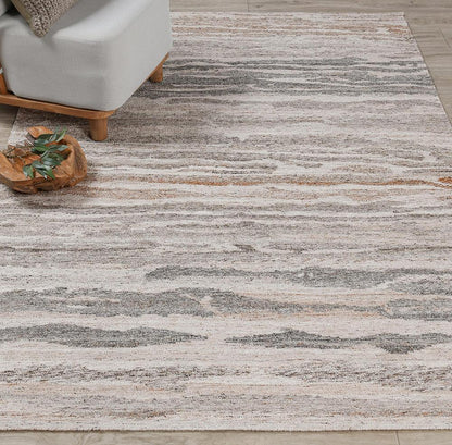 Villa by Classic Home - Tenaya 5x8 Handwoven Multi-Color Fabric Performance Area Accent Rug  - Multi-Color  - 30132404 veiw 5