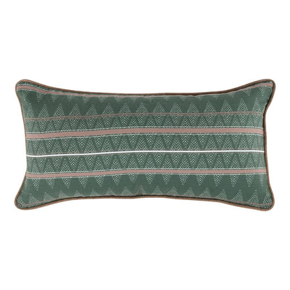 Villa by Classic Home - Terranea 24x12 Fabric Throw Pillow - Green - VO50011 veiw 1