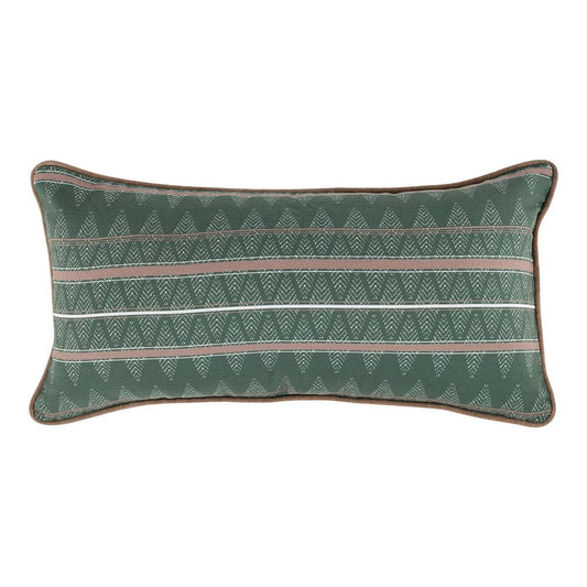 Villa by Classic Home - Terranea 24x12 Fabric Throw Pillow - Green - VO50011 veiw 1