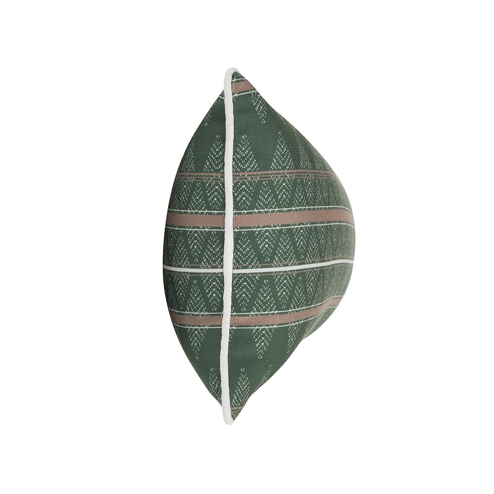 Villa by Classic Home - Terranea 24x12 Fabric Throw Pillow - Green - VO50011 veiw 3