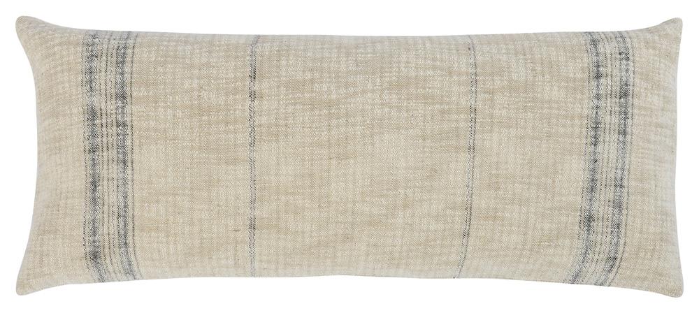 Villa by Classic Home - Tia 16inX36in Throw Pillow, Natural Black - 36W - Natural,Black - V230063 veiw 1