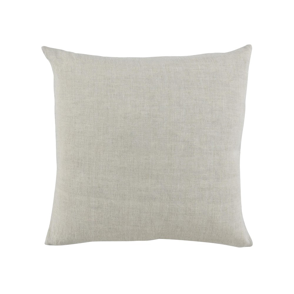 Villa by Classic Home - Torri Cotton Fabric Throw Pillow - Gray - V211071 view 2