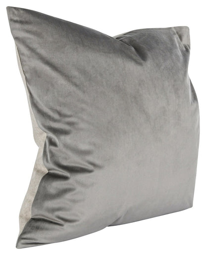 Villa by Classic Home - Torri Cotton Fabric Throw Pillow - Gray - V211071 view 4