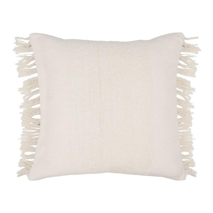 Villa by Classic Home - Volta 22x22 Linen Blend Fabric Throw Pillow - Ivory - V310037 veiw 1