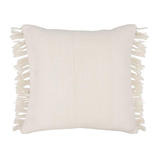 Villa by Classic Home - Volta 22x22 Linen Blend Fabric Throw Pillow - Ivory - V310037 veiw 1