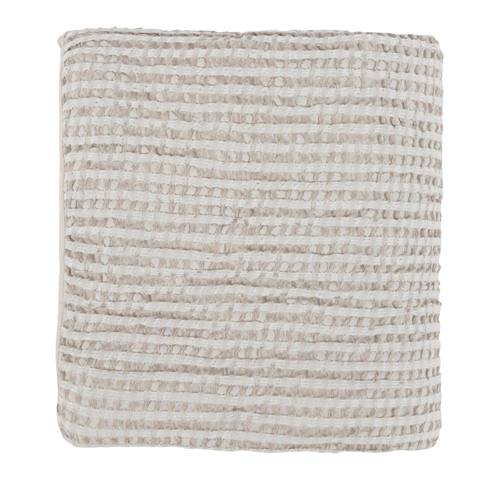 Villa by Classic Home - Claire Linen Natural Queen Quilt  - 92W - Natural - V250163 veiw 2