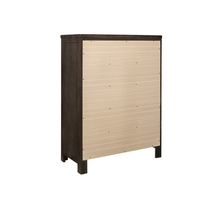 Wallace & Bay - Bonilla Gray Brown Chest with Rustic Finish And Six Drawers - B510077 veiw 9