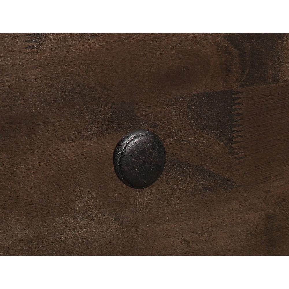 Wallace & Bay - Bonilla Gray Brown Nightstand with Rustic Finish And Two Drawers - B510076 veiw 5