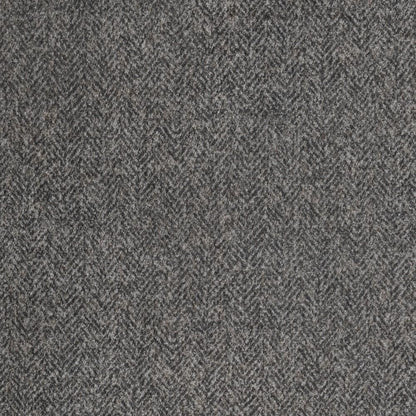 Wallace & Bay - Bright Charcoal Tweed and Faux Leather Swivel Accent Chair with Barrel Back And Cozy Fabrics - U510438 veiw 4
