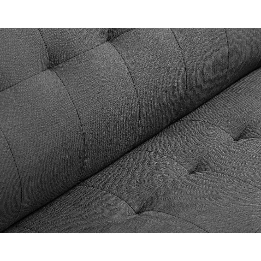 Wallace & Bay - Browning Loveseat with Angular Arms And Legs, Deep Tufting, And Stitching Details - U510307 veiw 4