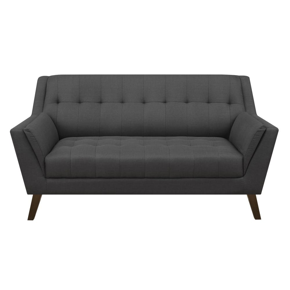 Wallace & Bay - Browning Loveseat with Angular Arms And Legs, Deep Tufting, And Stitching Details - U510307 veiw 6