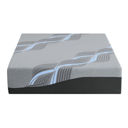 Wallace & Bay - Cielo Blue Gray 14in Twin Xl Mattress with Cooling Gel Memory Foam - ES510226 veiw 2