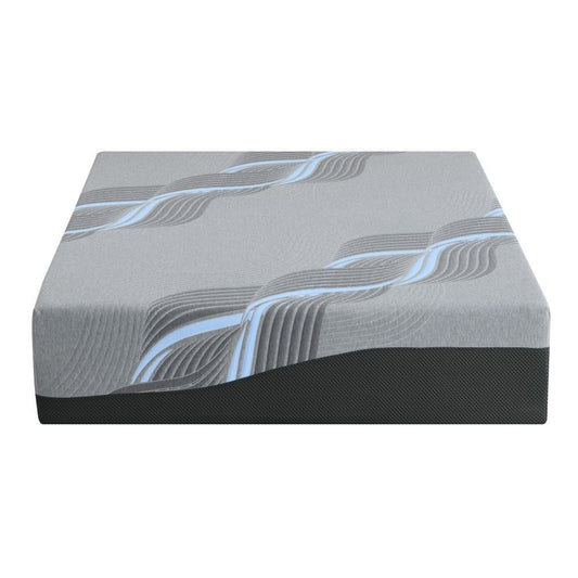 Wallace & Bay - Cielo Blue Gray 14in Twin Xl Mattress with Cooling Gel Memory Foam - ES510226 veiw 2