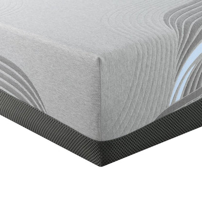 Wallace & Bay - Cielo Blue Gray 14in Twin Xl Mattress with Cooling Gel Memory Foam - ES510226 veiw 3