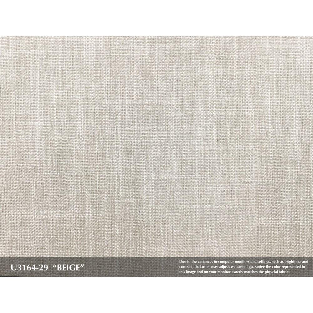 Wallace & Bay - Hardy Almost White Chaise with Button Tufting, Nailhead Trim, And Turned Legs - U510292 veiw 4