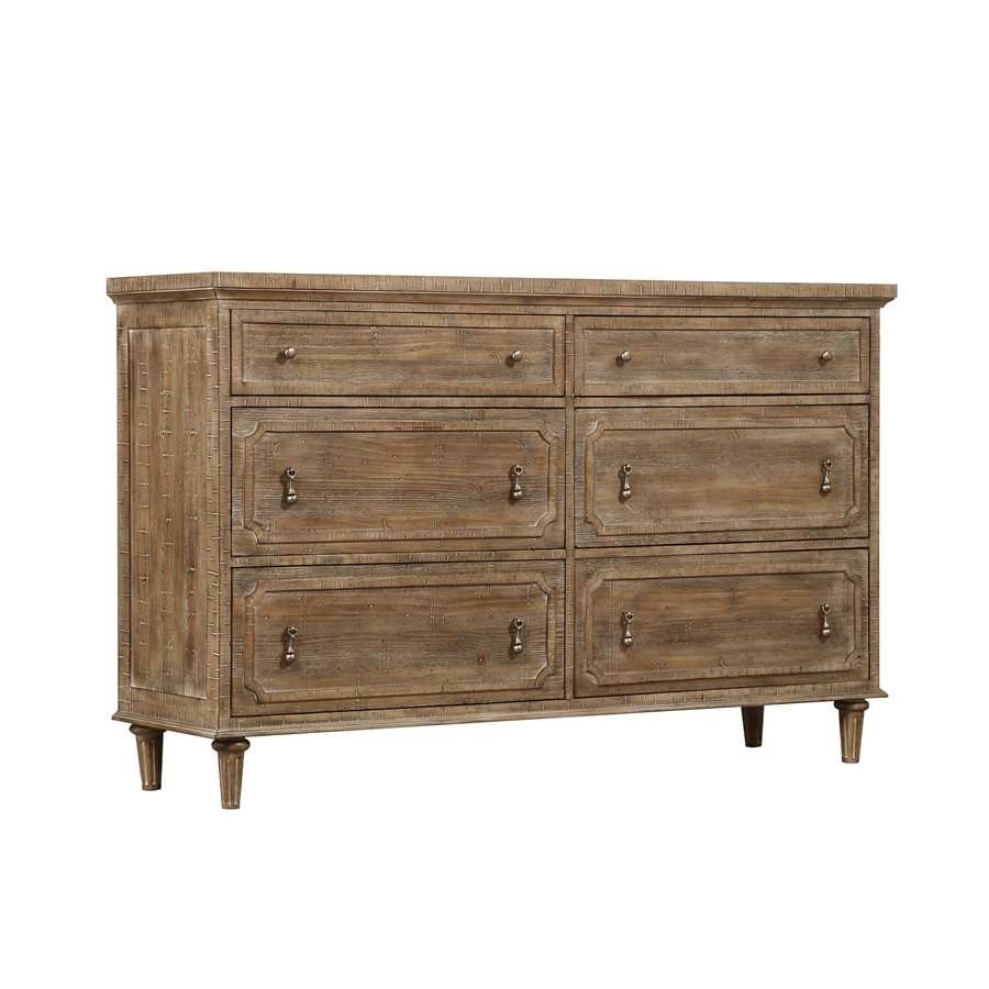 Wallace & Bay - Haynes Limestone Gray Dresser with Hidden Jewelry Storage And Vintage-Look Hardware - B510093 veiw 1