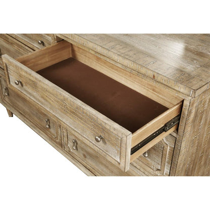 Wallace & Bay - Haynes Limestone Gray Nightstand with Turned Wood Legs And Vintage-Look Hardware - B510094 veiw 5