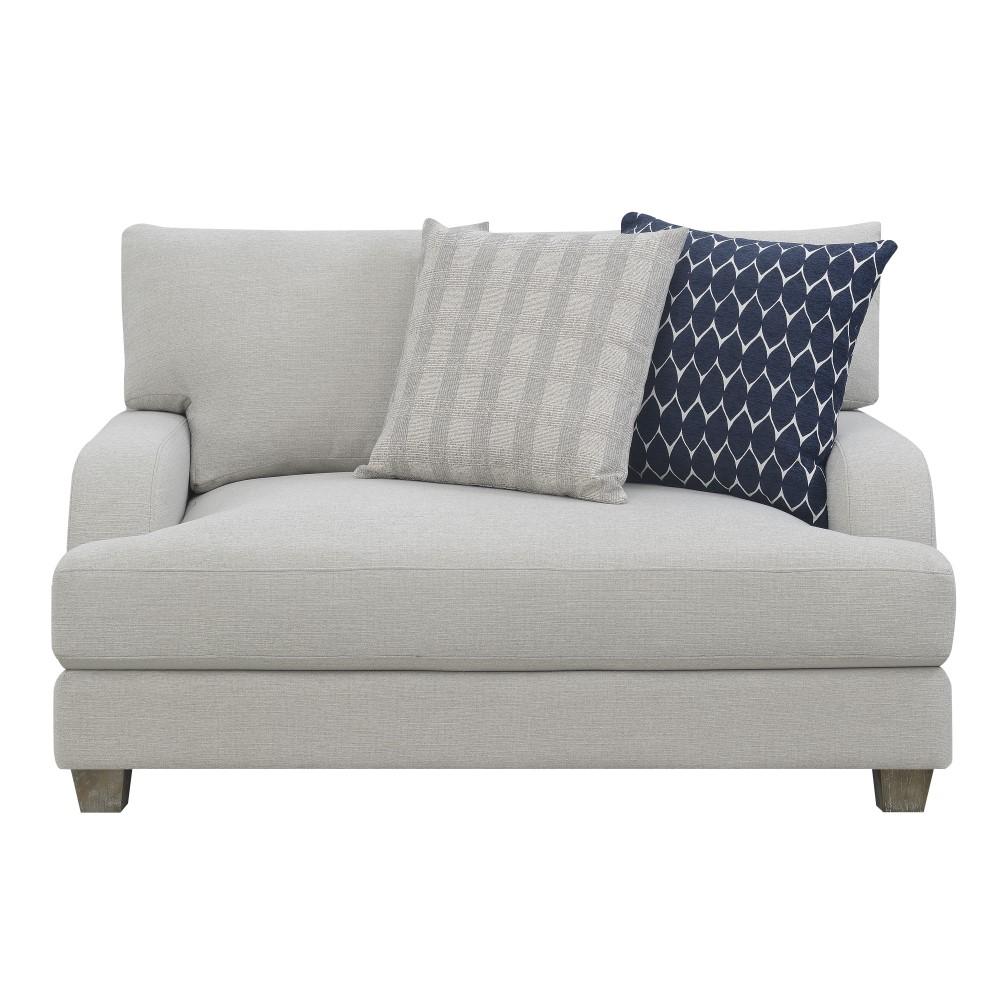 Wallace & Bay - Jennings Accent Chair with Modern English Roll Arm And Loose Seat And Back Cushions - U51156 veiw 2
