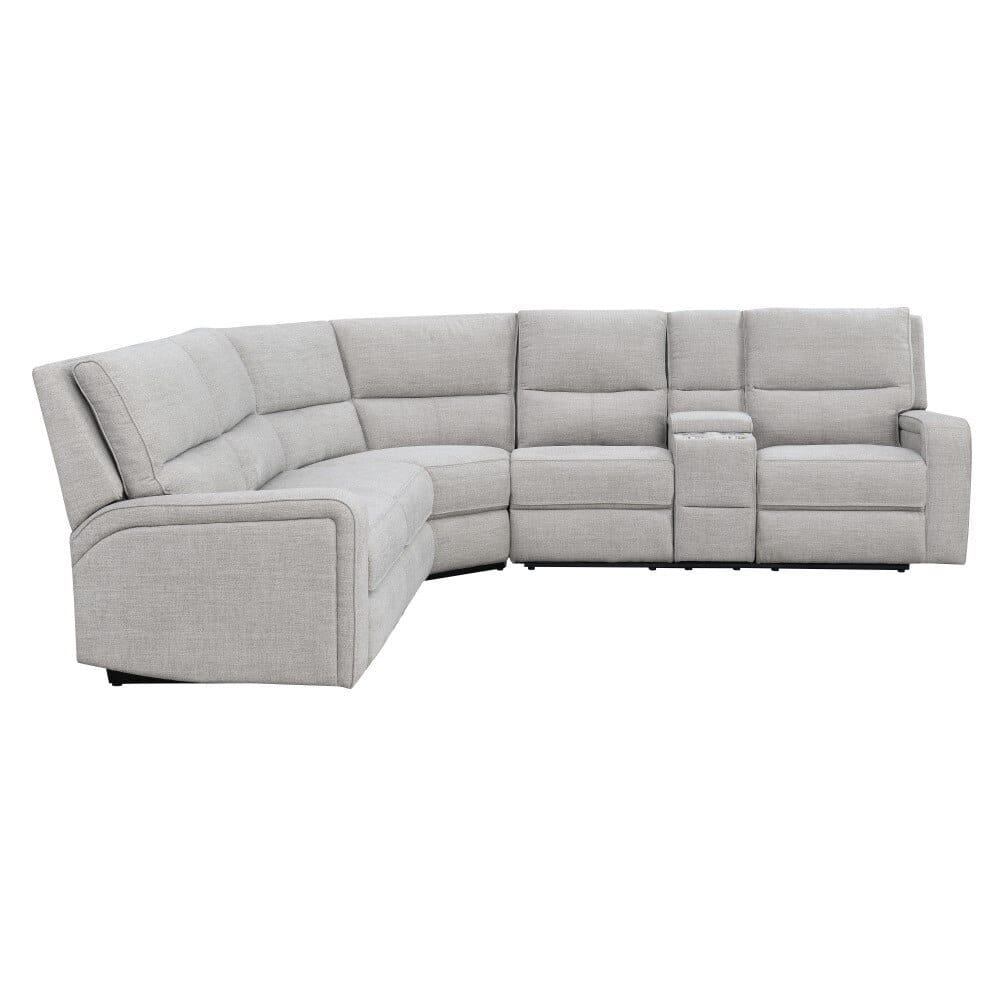 Wallace & Bay - Leonard Textured Tan Full Sleeper Sectional with Fold-Out Sleeper, Reclining Seat - U510479 veiw 5