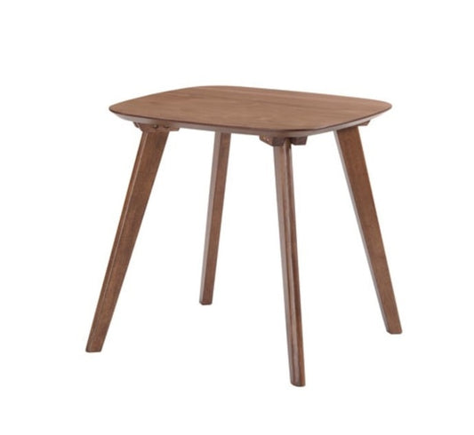 Wallace & Bay - Pineda Umber 20in End Table with Curved Top And Round, Slanted Legs - T510254 veiw 1