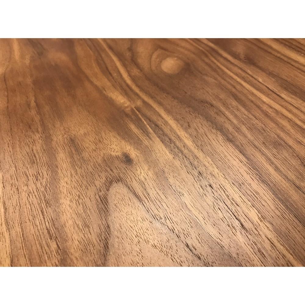 Wallace & Bay - Pineda Umber 20in End Table with Curved Top And Round, Slanted Legs - T510254 veiw 3
