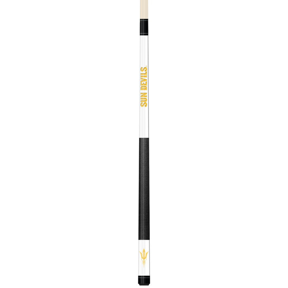 Wave7 - Arizona State University White Laser Etched Cue - 1050ASU1 view 1