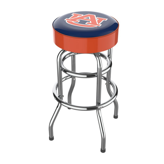 Wave7 - Auburn University Chrome Bar Stool - 4020AUB1 view 1