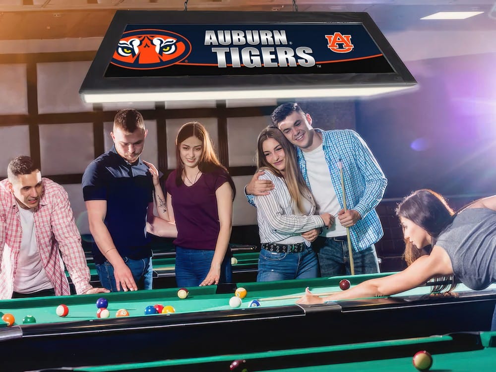 Wave7 - Auburn University Spirit Game Table Lamp - 2010AUB1 view 2
