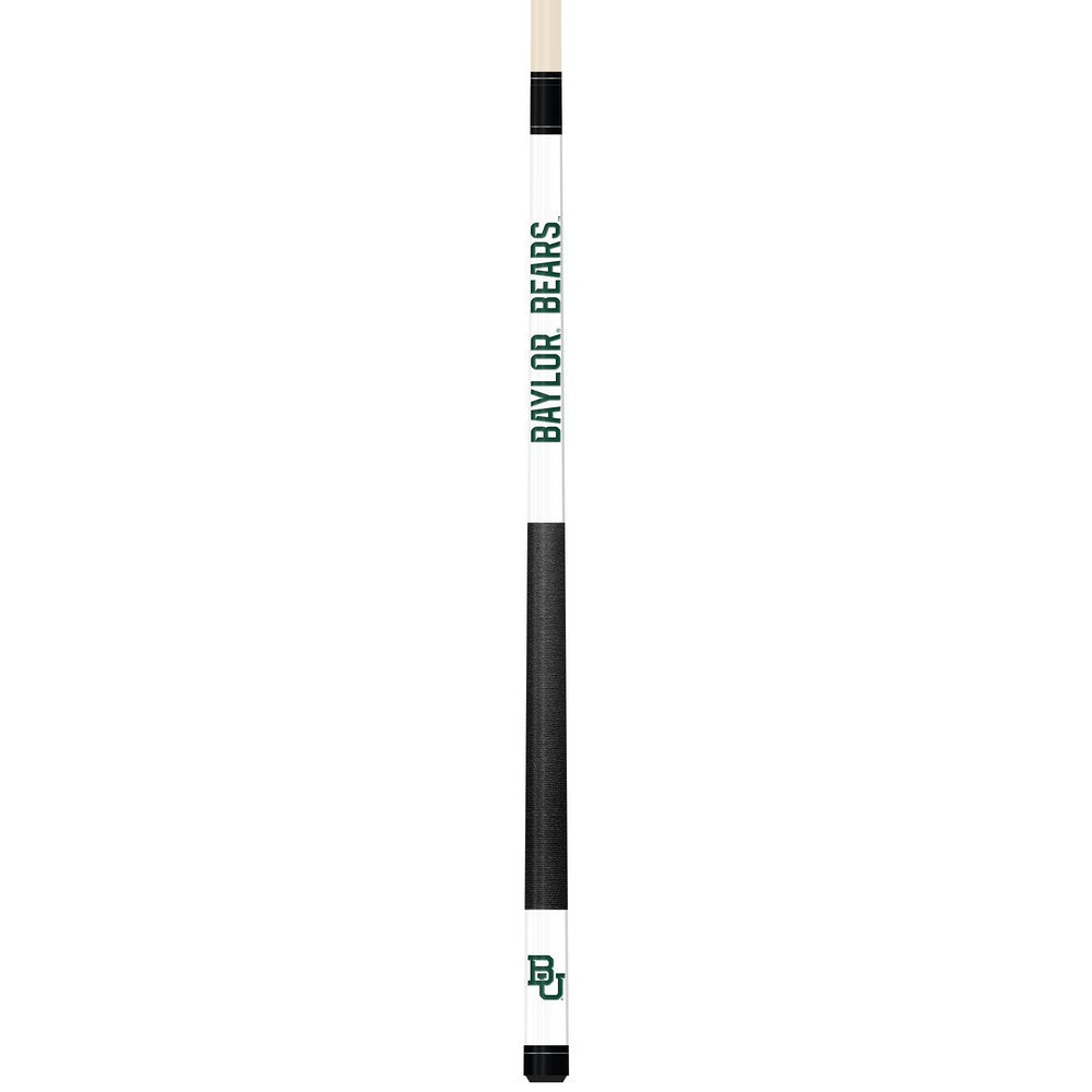 Wave7 - Baylor University White Laser Etched Cue - 1050BAY1 view 1
