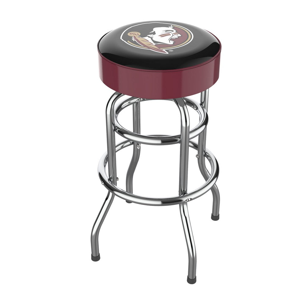 Wave7 - Florida State University Chrome Bar Stool - 4020FSU1 view 1