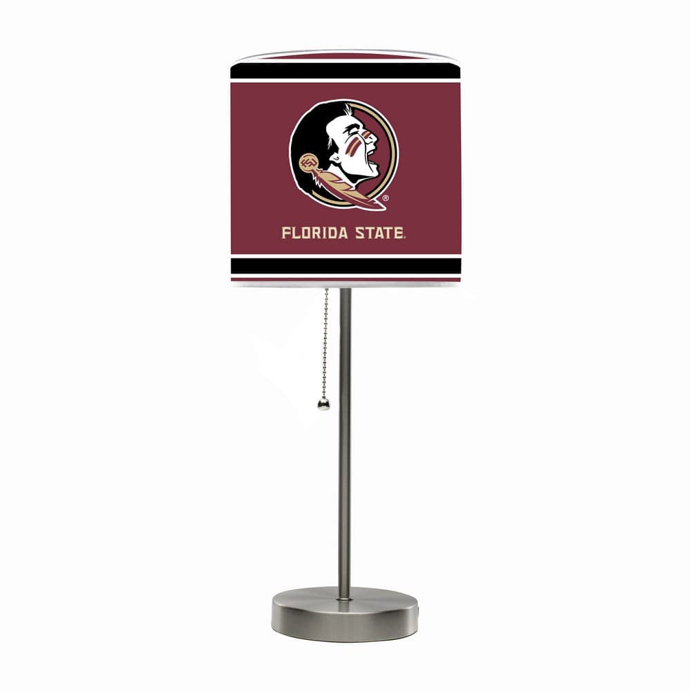 Wave7 - Florida State University Chrome Lamp with USB Port - 2020FSU1 view 1
