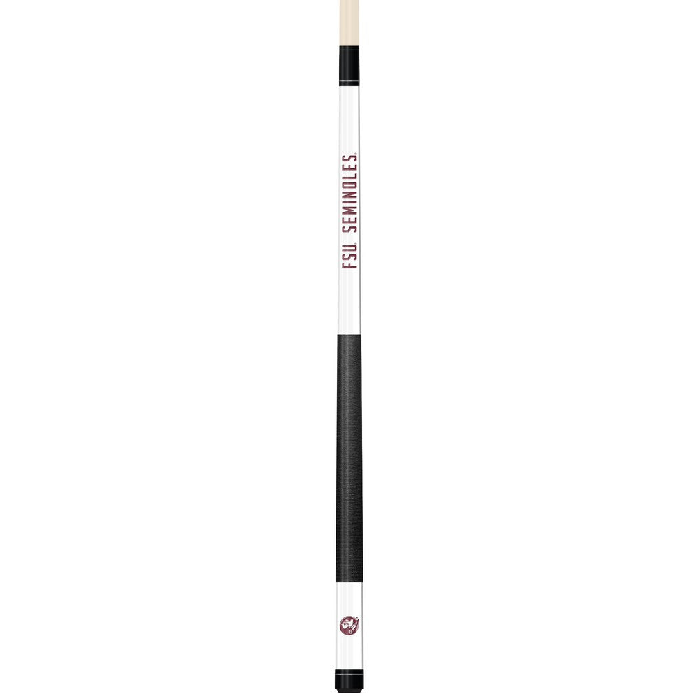 Wave7 - Florida State University White Laser Etched Cue - 1050FSU1 view 1