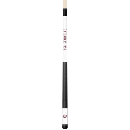 Wave7 - Florida State University White Laser Etched Cue - 1050FSU1 view 1