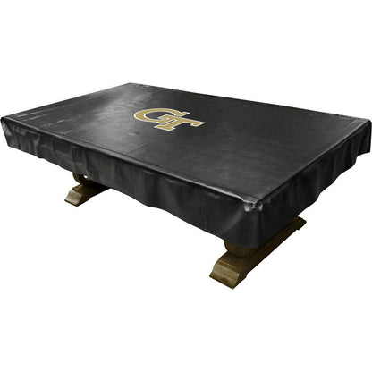 Wave7 - Georgia Tech 7 Ft Custom Pool Table Cover  - 1080GAT1 view 1
