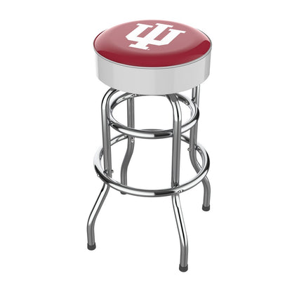 Wave7 - Indiana University Chrome Bar Stool - 4020IND1 view 1