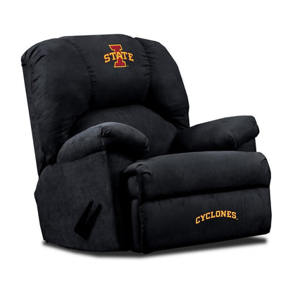 Wave7 - Iowa State University GM Microfiber Recliner, Black - 3040IAS1 view 1