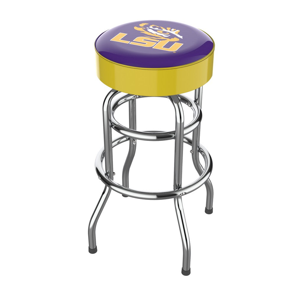 Wave7 - LSU Chrome Bar Stool - 4020LSU1 view 1