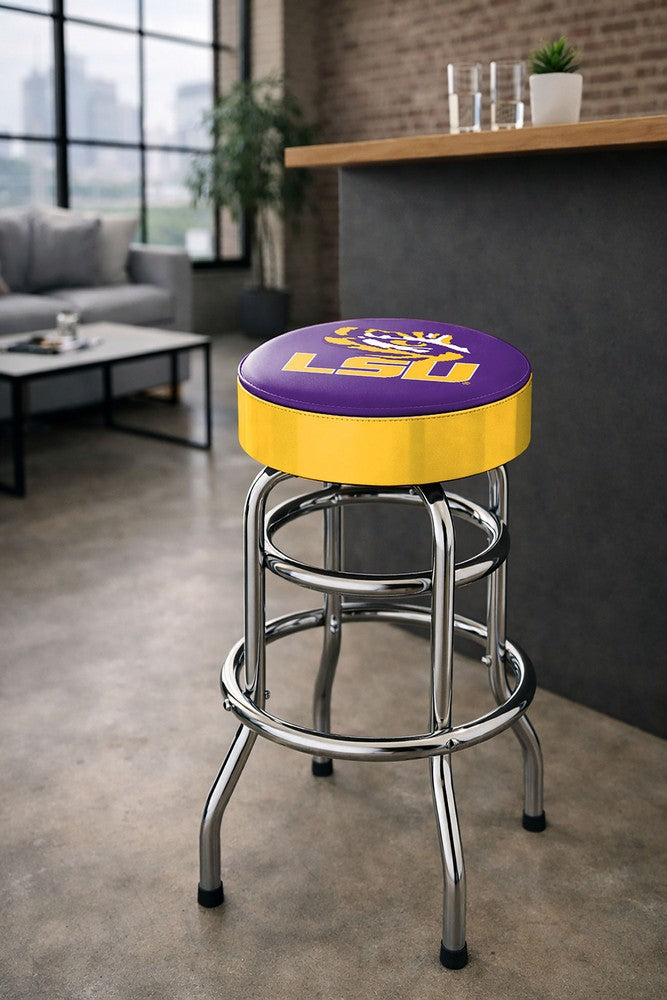 Wave7 - LSU Chrome Bar Stool - 4020LSU1 view 3