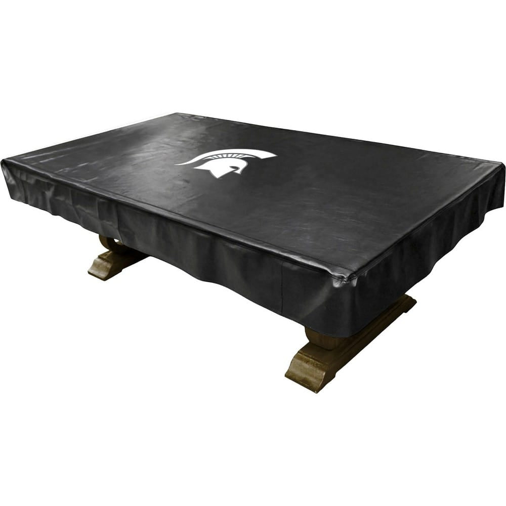 Wave7 - Michigan State University 9 Ft Custom Pool Table Cover  - 1100MSU1 view 1