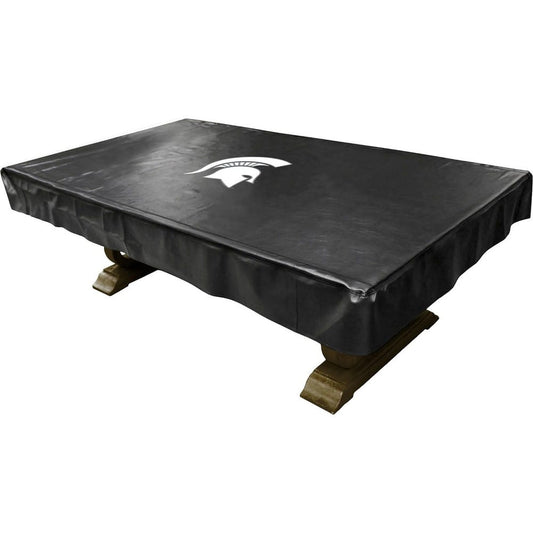 Wave7 - Michigan State University 9 Ft Custom Pool Table Cover  - 1100MSU1 view 1