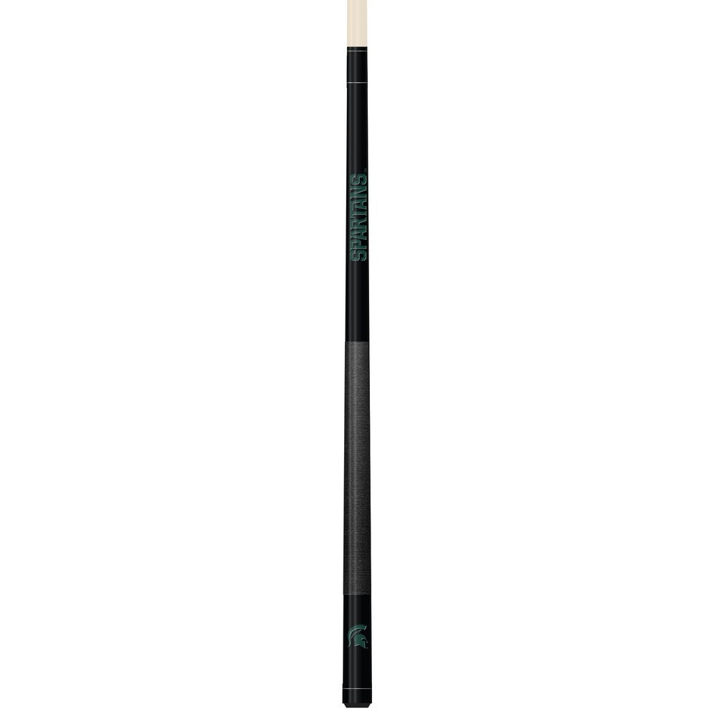 Wave7 - Michigan State University Colored Laser Etched Cue - 1060MSU1 view 1