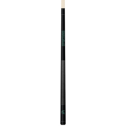 Wave7 - Michigan State University Colored Laser Etched Cue - 1060MSU1 view 1