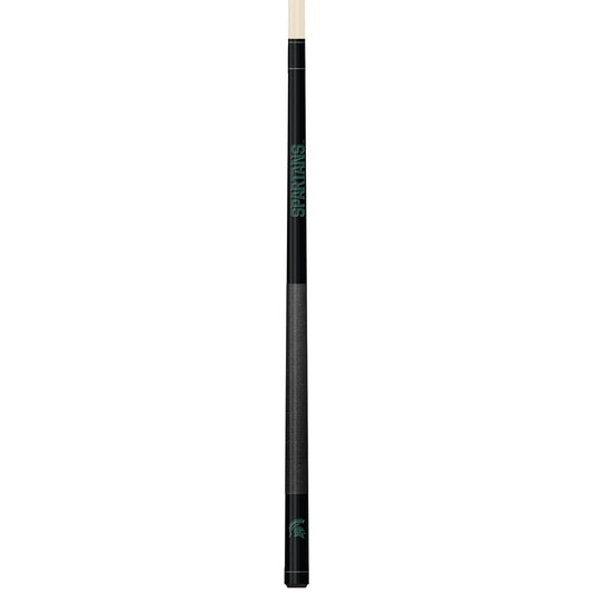 Wave7 - Michigan State University Colored Laser Etched Cue - 1060MSU1 view 1