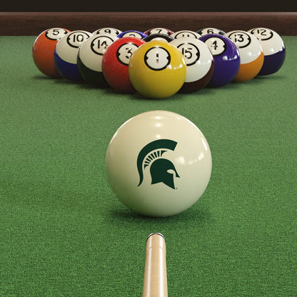 Wave7 - Michigan State University Cue Ball - 1020MSU1 view 2
