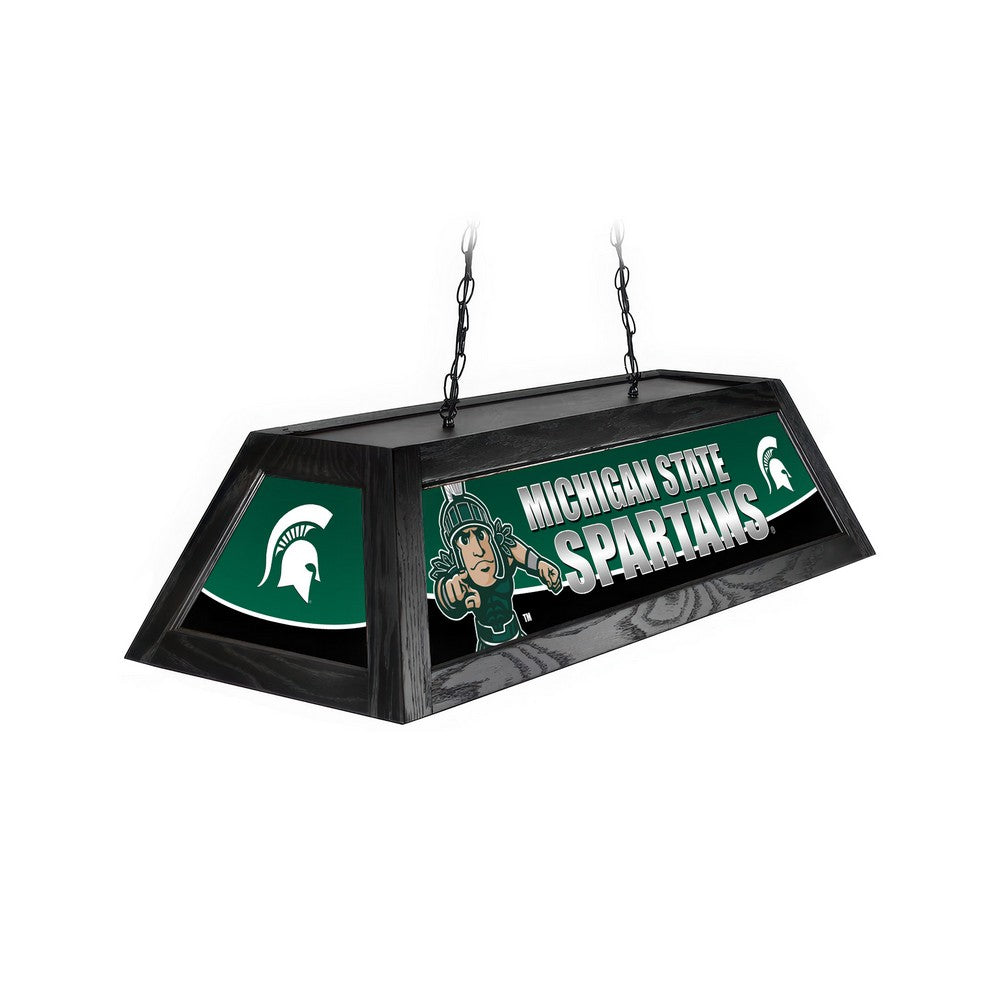 Wave7 - Michigan State University Spirit Game Table Lamp - 2010MSU1 view 1