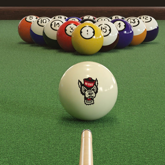 Wave7 - North Carolina State Cue Ball - 1020NCS1 view 2