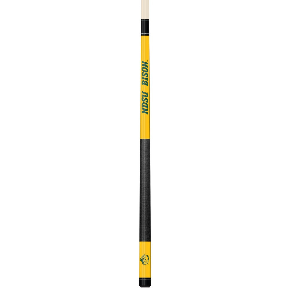 Wave7 - North Dakota State University Colored Laser Etched Cue - 1060NDS1 view 1