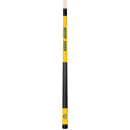 Wave7 - North Dakota State University Colored Laser Etched Cue - 1060NDS1 view 1