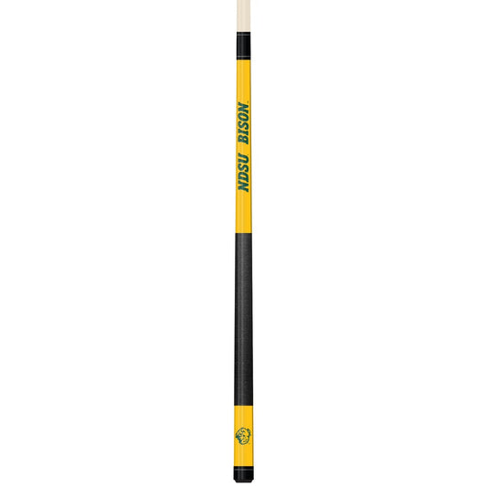 Wave7 - North Dakota State University Colored Laser Etched Cue - 1060NDS1 view 1