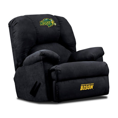 Wave7 - North Dakota State University GM Microfiber Recliner, Black - 3040NDS1 view 1